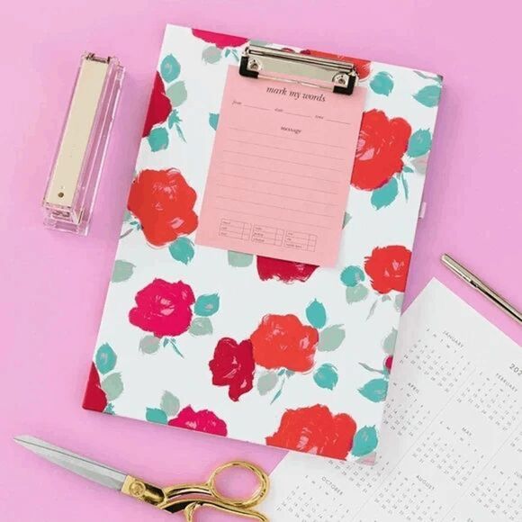 Kate Spade New York Clipboard Folio, Brushy Rose - Picture 4 of 8